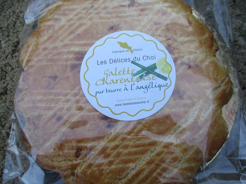 Galettes charentaises fabriquées à Oléron chez Terre et Mer 17