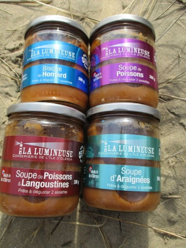 Conserves de poissons de l'île d'Oléron chez Terre et mer 17