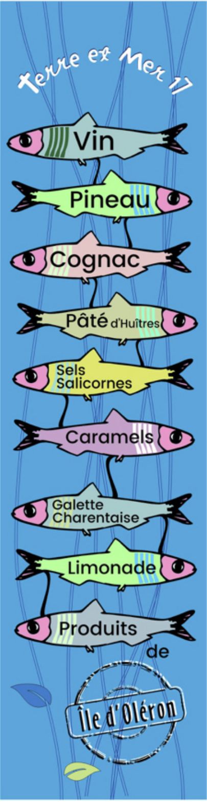 coffrets cadeaux et produits du terroir chez Terre et Mer 17 à Saint-Trojan-Les-Bains